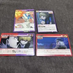 ミラクルバトルカードダス　HUNTER×HUNTER 4点セット