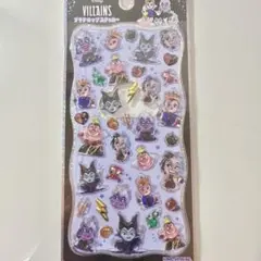 プチドロップステッカー　ディズニー　ヴィランズ