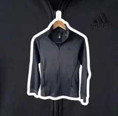 【adidas】美品 フルジップジャージ ブラック レディース XS