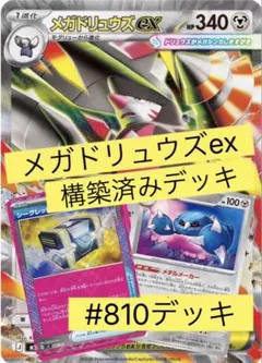 メガドリュウズex 構築済みデッキ #810デッキ - メルカリ