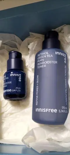 innisfree レチノール PDRN トナー＆セラムセット