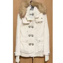 SLY美品N3-BミリタリージャケットスライミリタリーコートN3Bホワイトy2k