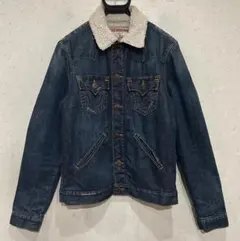 トゥルーレリジョン　TRUE RELIGION Gジャン　デニムジャケット トゥルーレリジョン ボア デニムジャケット Gジャン XS - メルカリ