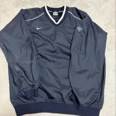 NIKE BASEBALL ナイロンジャケット ネイビー Mサイズ