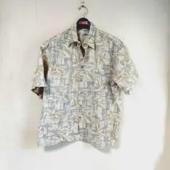 ピエール・カルダン pierre cardin XL 花柄 アロハシャツのサムネイル