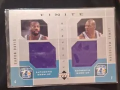 Baron Davis Jamal Mashburn メモラビリアカード NBA