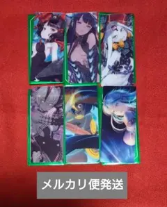 編成画面風カード　６枚セット