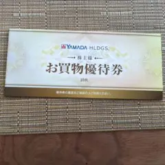ヤマダ電機 お買物優待券 5000円分