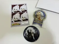 ヒロアカ　死柄木弔　缶バッジ、キーホルダー、シール