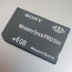 SONY Memory Stick PRO Duo 4GB
