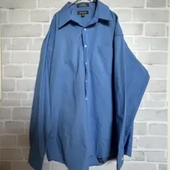 croft & barrow 長袖シャツ 16 1/2-33 ブルーのサムネイル