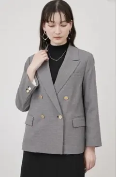 Mila Owen グレー テーラードジャケット