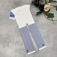 familiarファミリア レギンス スパッツ 7分丈 ボーダー