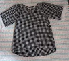 サマンサモスモス　ギンガムチェックブラウス　Мサイズ