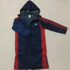 adidas フード付きベンチコート 140