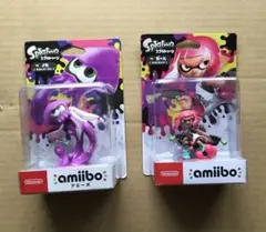【新品】 amiibo ２点セット スプラトゥーン　ガール　イカ