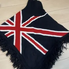 キッズポンチョ　130センチ　セーター