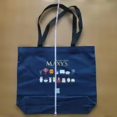 【新品未使用】MAXY'S キャンバス トートバッグ 横マチ・船底仕様 生成り