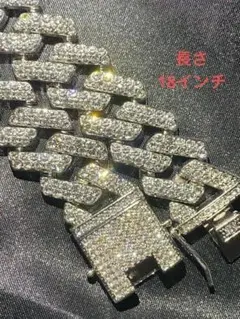 マイアミ　キューバン　方型幅20ミリ 喜平 ネックレス 18