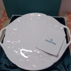 ミントン 花柄模様 白 皿 MINTON V.ストロベリーW 未使用のサムネイル