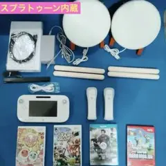 3人で遊ぶ✨WiiU本体と太鼓の達人 タタコン 大乱闘スマッシュブラザーズセット
