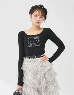 Hello DarichコンパクトロングTシャツ ホワイト - メルカリ
