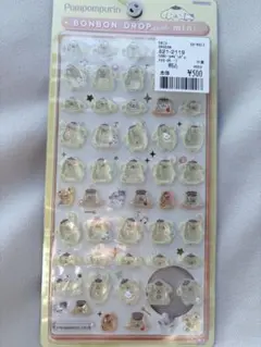 【正規品】ボンボンドロップシールミニ mini ポムポムプリン　サンリオ