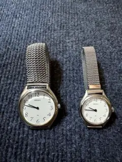 SEIKO ペアウォッチ 手巻き式2220-0300 0320 シャリオとソシエ - メルカリ