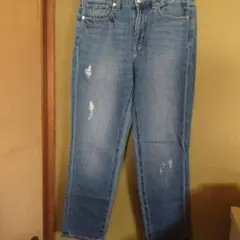 GUレディースダメージジーンズ61センチ