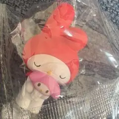 サンリオカプセルトイ(ぬいぐるみといっしょフィギュア)マイメロディ