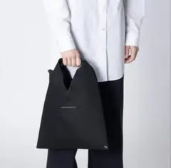 MM6 メゾンマルジェラ ロゴ メッシュ スモール ジャパニーズトートバッグ