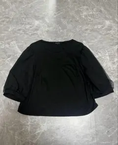 美品TOBECHICトゥービーシックパフスリーブカットソー
