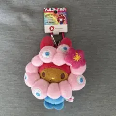 マイメロディ 日焼け カラビナ付き ぬいぐるみ ミャクミャクなりきり
