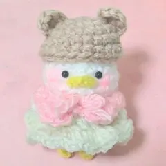 くま ひよこあみぐるみ