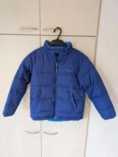 L.L.Bean キッズ 中綿ジャケット ブルー　サイズ140cm