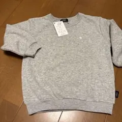 ポロ　グレー　120cm 裏起毛？裏毛？トレーナー