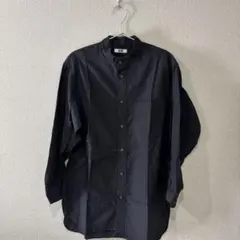 【UNIQLO U】XS オーバーサイズシャツ ブラック