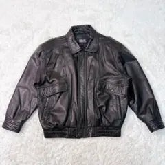 短丈レザースウィングトップ A-2 y2k 90s 00s ボンバー　ラムレザー
