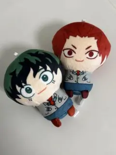 ヒロアカ　緑谷出久 切島鋭児郎　ぬいぐるみセット