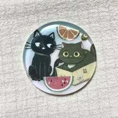 新作☆レジンヘアゴム 夜のビーチ♡黒猫 - メルカリ
