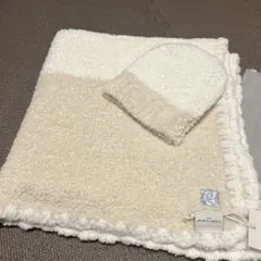 【新品未使用箱付き】 カシウェアベビープランケット　グレーストライプ 新品未使用箱付き】 カシウェアベビープランケット グレーストライプ