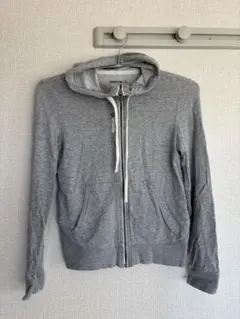 Reebok フード付きグレー パーカー s