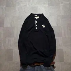 archive henley neck l/s tee y2k 00s　お兄系