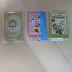 新品未開封　サンリオ　キャラクターズ　プラスチックカード　3枚セット