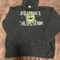 United athle メンズブラックパーカー