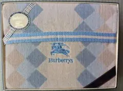 【新品未使用】Burberrys タオルケット 綿100％ 140×190cm