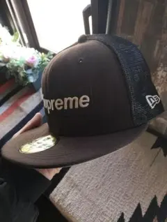 Supreme 7 5/8 Boxrogo メッシュキャップ NEWERA