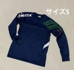 ATHLETA アスレタ　長袖　プラクティスシャツ　ネイビー　サイズS