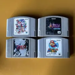 NINTENDO64 ゲームソフト 4本セット