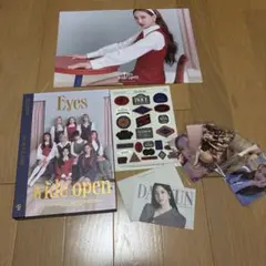TWICE Eyes wide open トレカ６枚あり